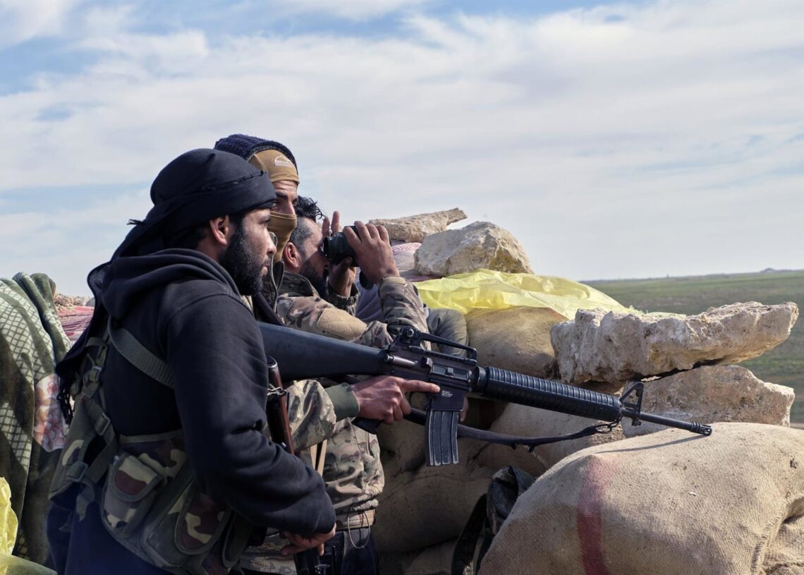 Archivo - Miembros de las Fuerzas Democráticas Sirias (FDS)-/Rojava Information Centre/dpa - Archivo