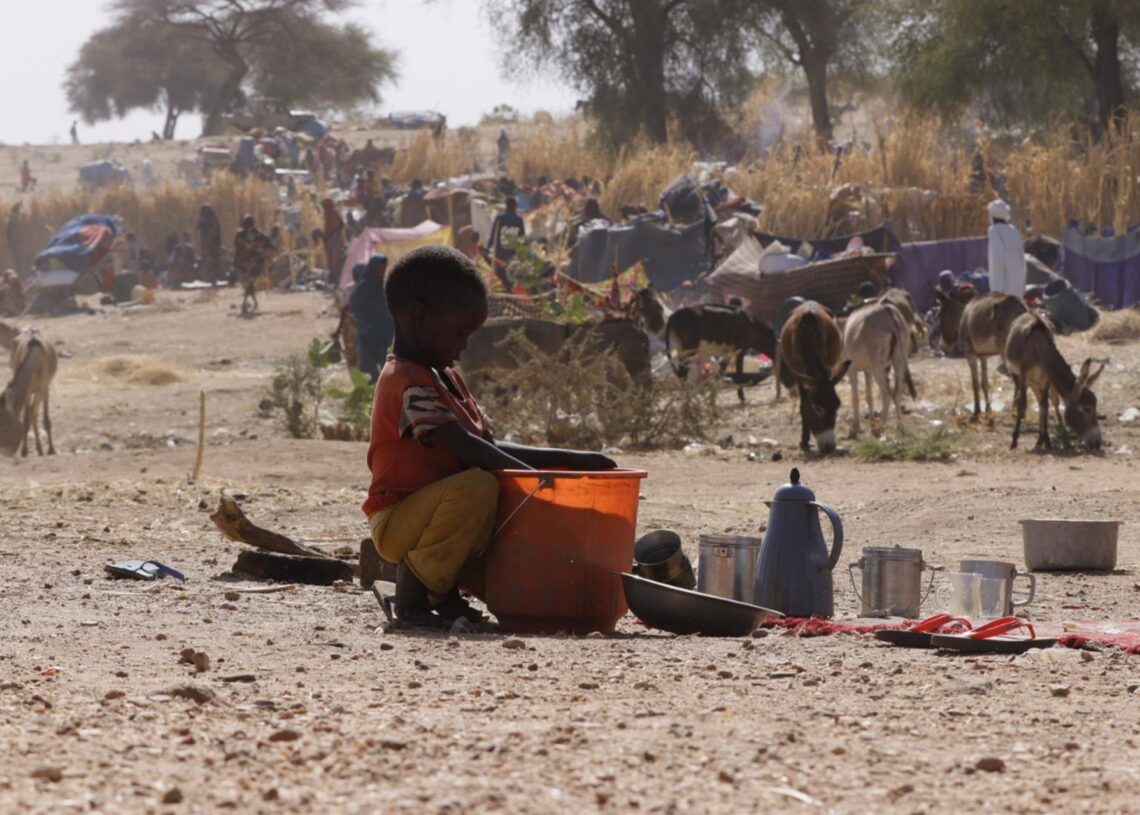 Un campo de desplazados en El Fasher, en la capital de Darfur Norte (Sudán)Europa Press/Contacto/UNICEF