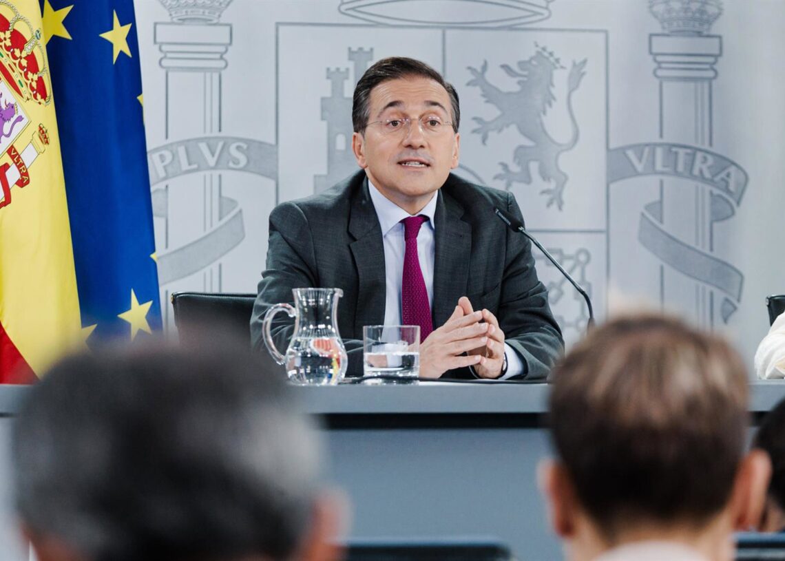 Archivo - El ministro de Asuntos Exteriores, Unión Europea y Cooperación, José Manuel Albares, a 10 de junio de 2025, en Madrid (España).Carlos Luján - Europa Press - Archivo