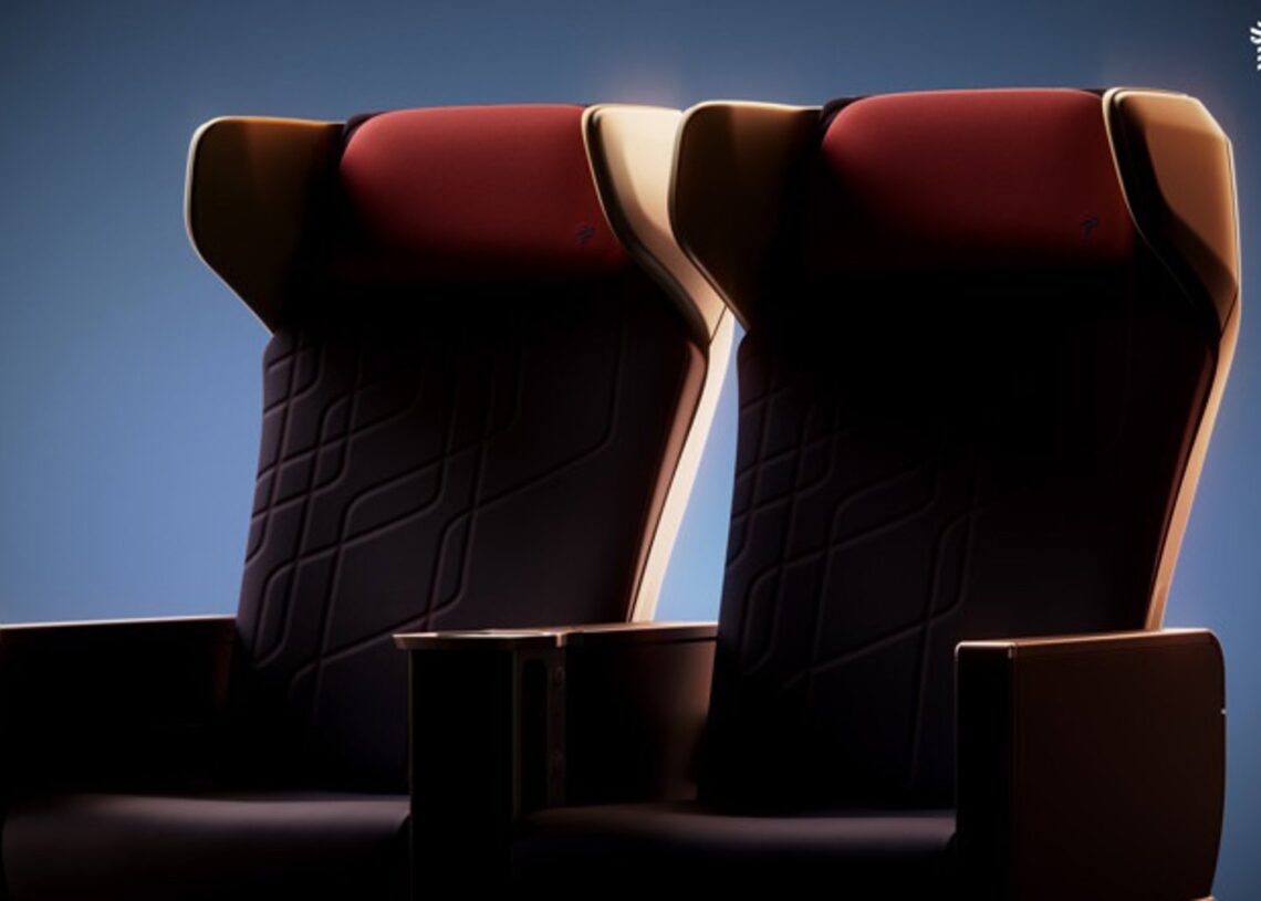 Asientos de la nueva clase Premium Comfort de Latam Airlines.LATAM AIRLINES