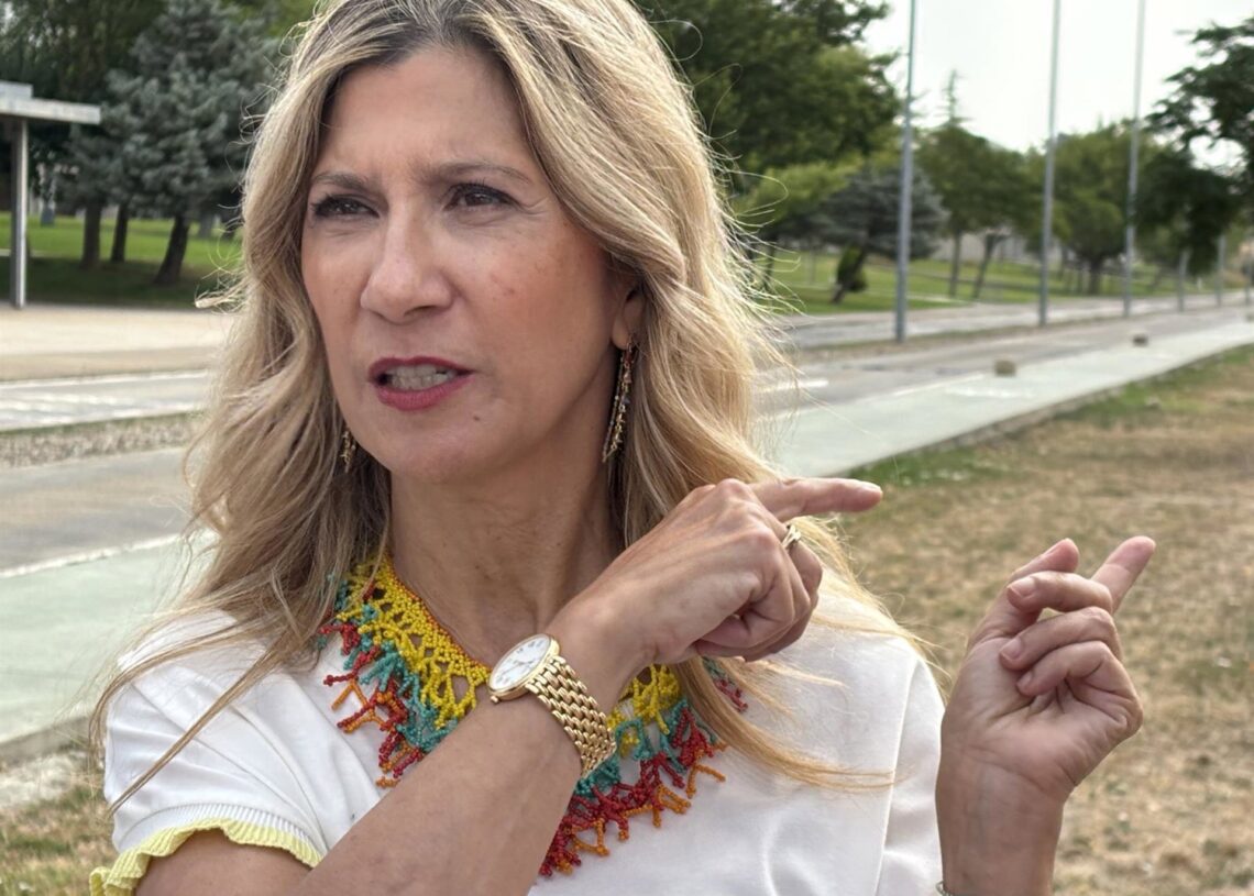 La vicepresidenta del Gobierno de Aragón, Mar Vaquero.EUROPA PRESS.