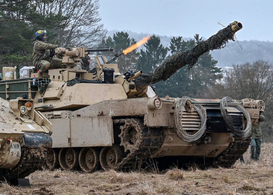 Archivo - Imagen de archivo de un carro de combate Abrams estadounidense. Armin Weigel/dpa - Archivo