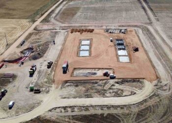 Obras de Lantania para la construcción de la subestación eléctrica Tordesillas T2LANTANIA
