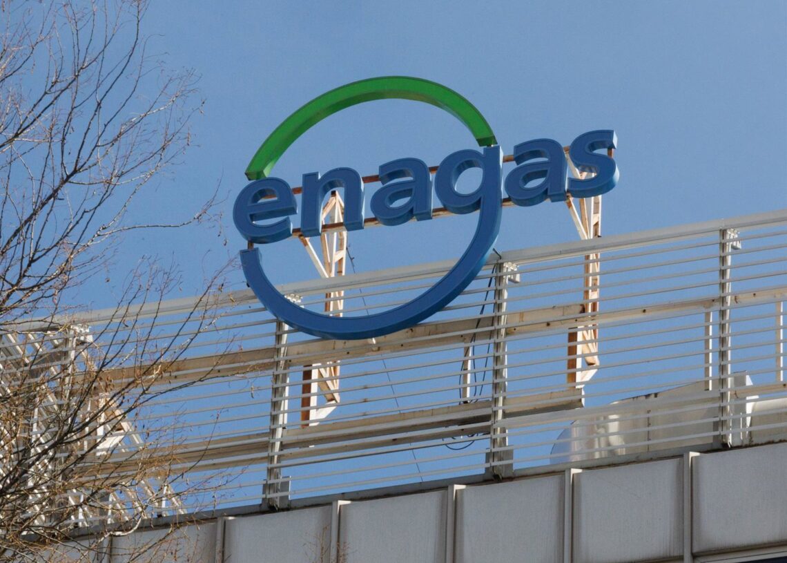 Archivo - Fachada de la sede de Enagás, a 3 de abril de 2023, en Madrid (España). La Empresa Nacional del Gas, conocida con el acrónimo de Enagás, es una compañía de transporte de gas natural y Gestor Técnico del Sistema Gasista de España.? Su sede socialEduardo Parra - Europa Press - Archivo