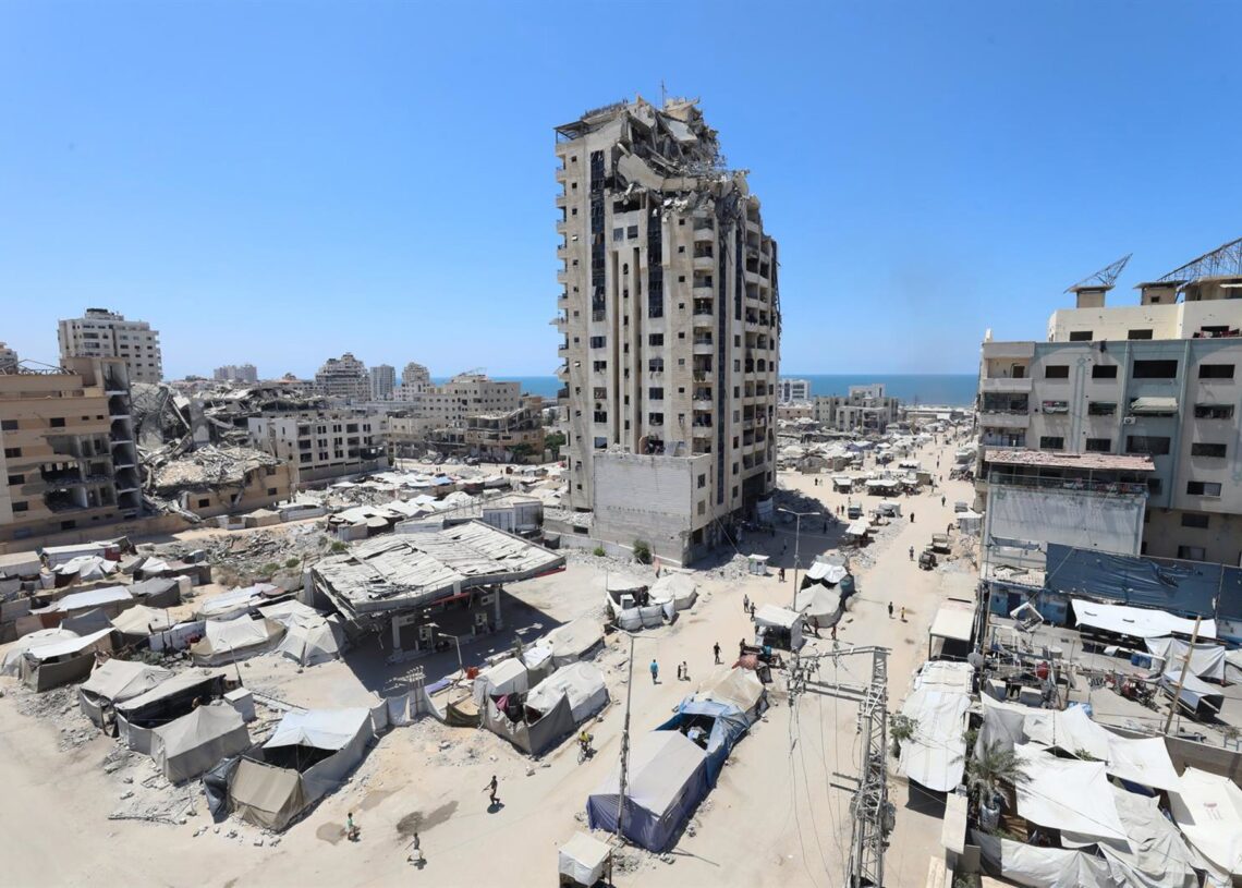 Ciudad de Gaza en el marco de la ofensiva israelíEuropa Press/Contacto/Omar Ashtawy
