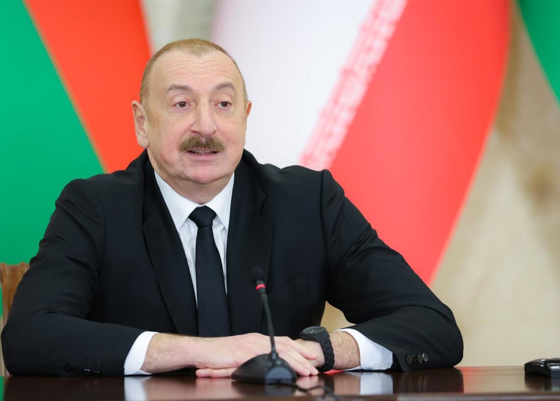 Archivo - El presidente de Azerbaiyán,  Ilham AliyevEuropa Press/Contacto/Iranian Presidency - Archivo