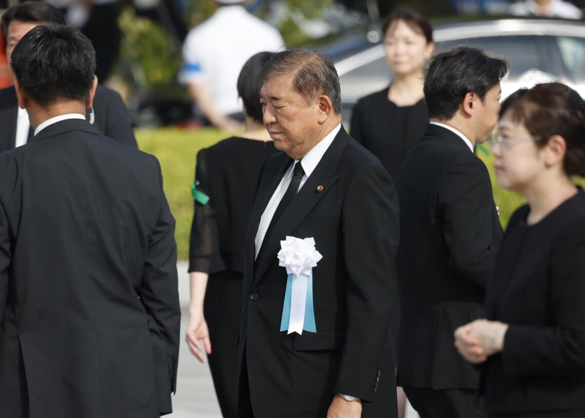El primer ministro de Japón, Shigeru Ishiba Europa Press/Contacto/Rodrigo Reyes Marin
