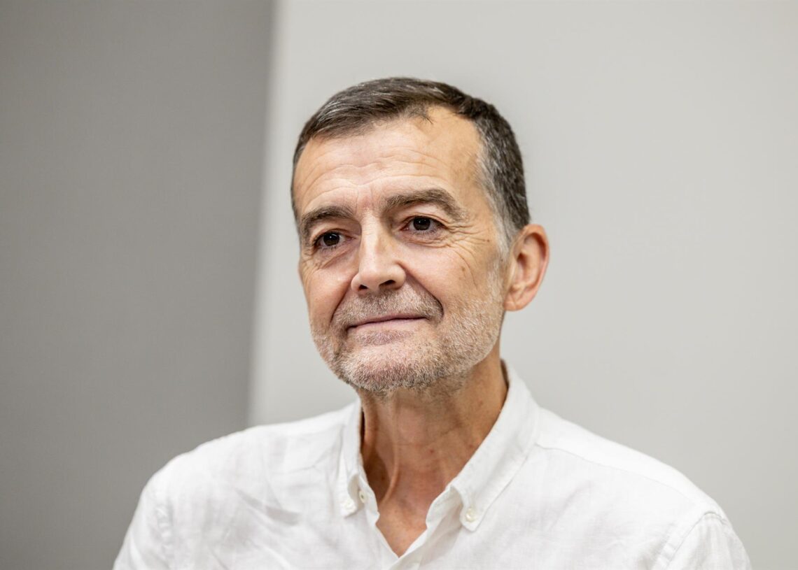 El coordinador federal de IU, Antonio Maíllo, durante una entrevista para Europa Press, a 7 de agosto de 2025, en Madrid (España). Ricardo Rubio - Europa Press