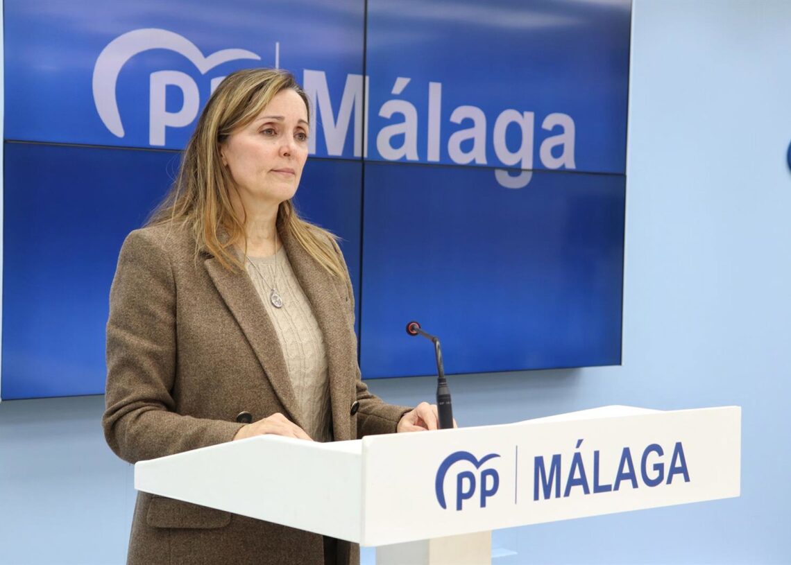 Archivo - La diputada nacional del PP por Málaga María del Mar Vázquez en una imagen de archivo PP MÁLAGA - Archivo