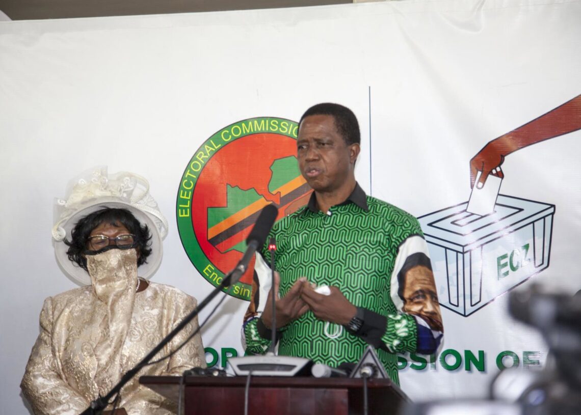 Archivo - El presidente de Zambia, Edgar Lungu.MARTIN MBANGWETA / XINHUA NEWS / CONTACTOPHOTO