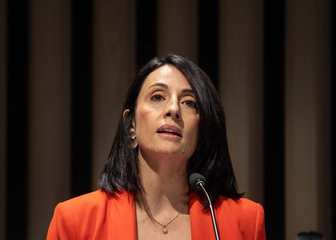 Archivo - La secretaria de Organización del PSOE, Rebeca TorróAlejandro Martínez Vélez - Europa Press - Archivo