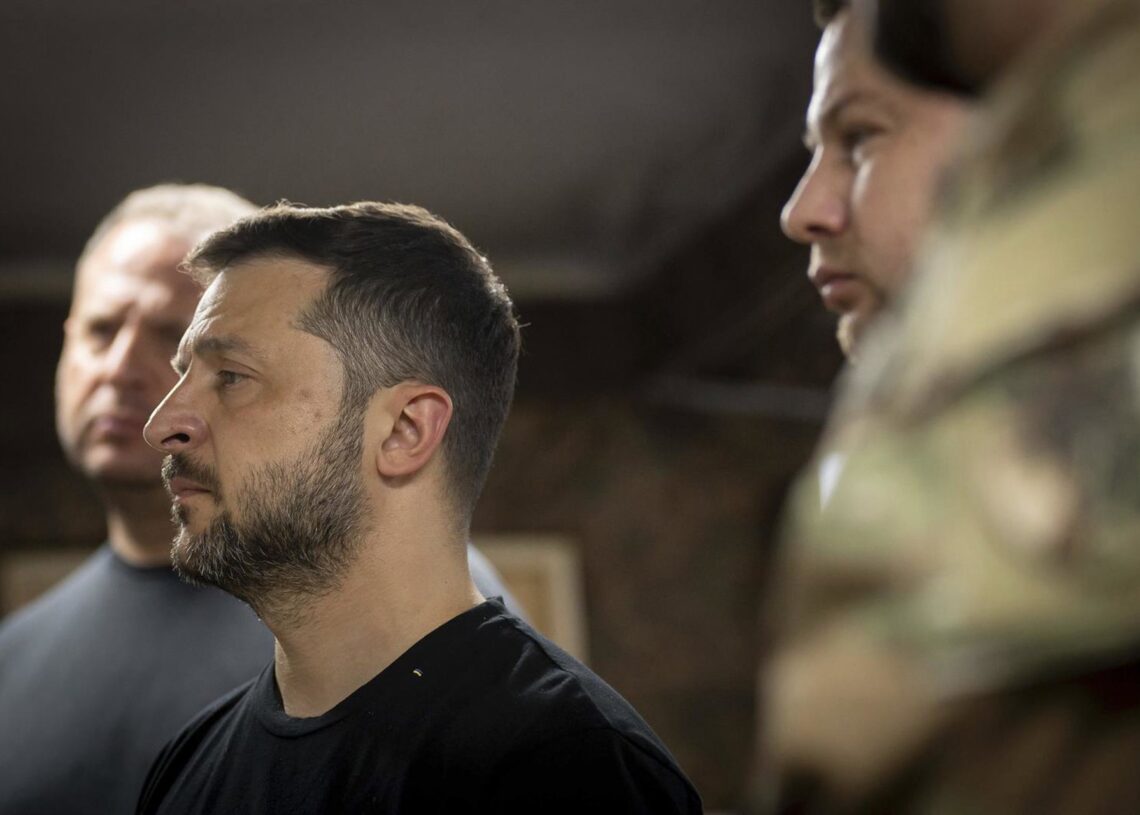 El presidente de Ucrania, Volodimir Zelenski, en la región ucraniana de Sumi, a 6 de agosto de 2025 Europa Press/Contacto/Pool /Ukrainian Presidentia