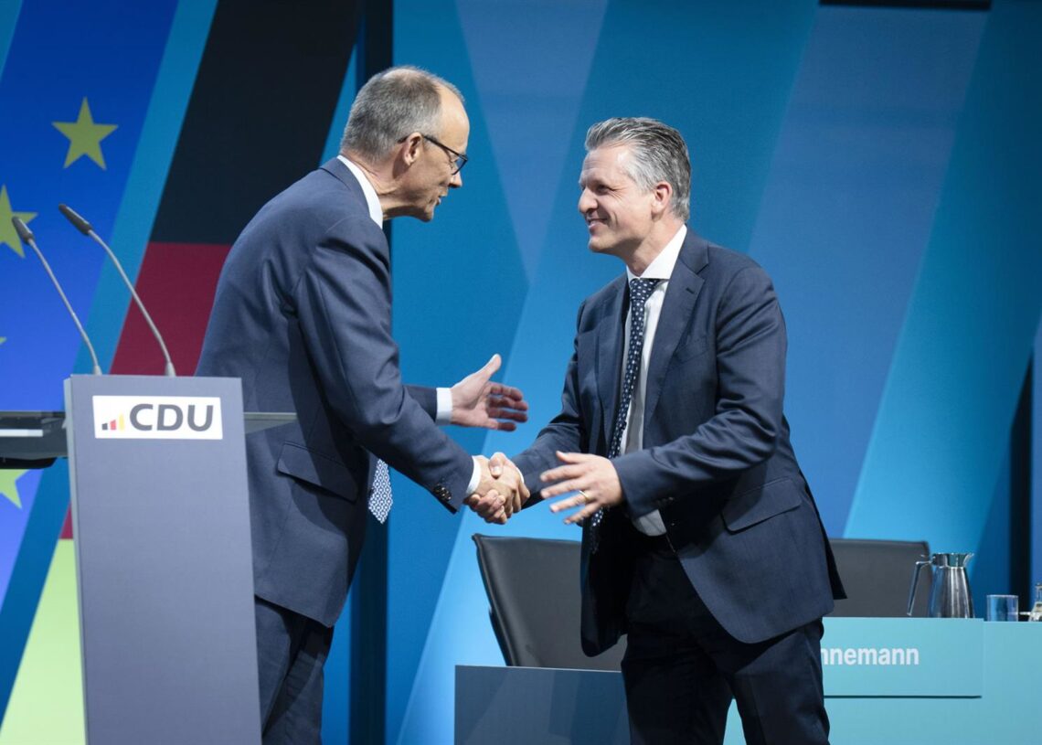 Archivo - El canciller de Alemania, Friedrich Merz, y el ministro de la Cancillería, Thorsten Frei. Europa Press/Contacto/Bernd Elmenthaler - Archivo