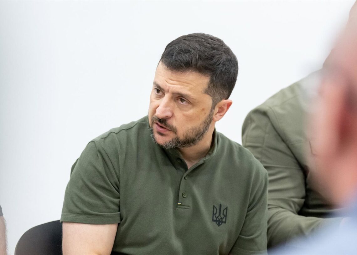 Imagen de archivo del presidente de Ucrania, Volodimir ZelenskiEuropa Press/Contacto/PRESIDENT OF UKRAINE