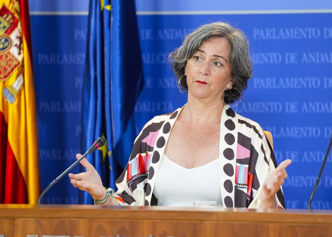 La parlamentaria del Grupo Mixto-Adelante Andalucía Begoña Iza, en una imagen de archivo. Joaquin Corchero - Europa Press