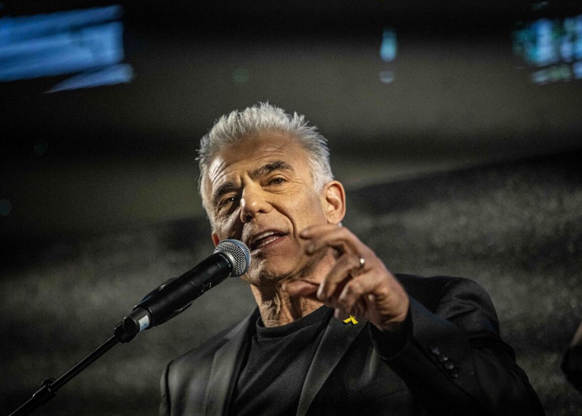 Archivo - El líder de la oposición israelí, Yair Lapid Europa Press/Contacto/Eyal Warshavsky - Archivo