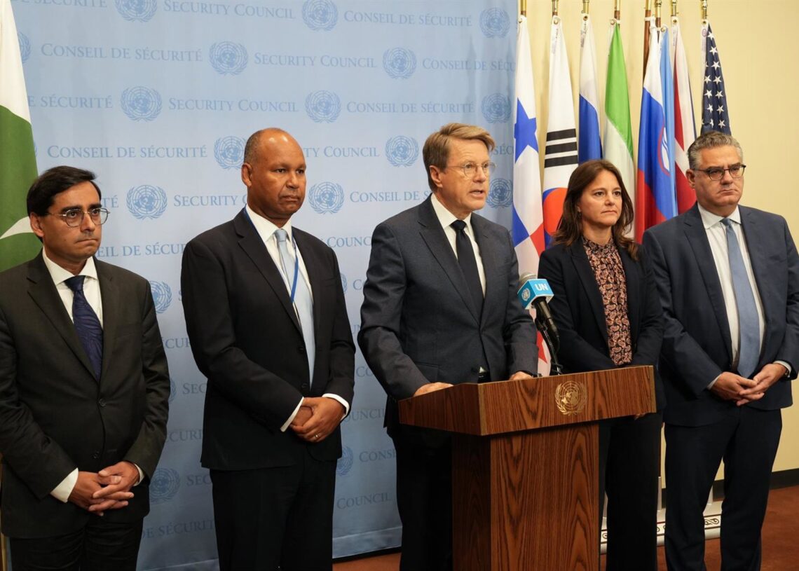 Los representantes europeos ante el Consejo de Seguridad de la ONUGOBIERNO DE REINO UNIDO