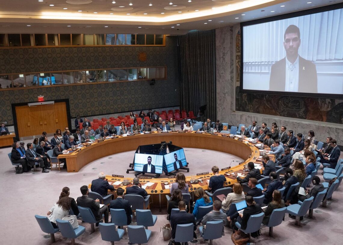 Imagen de archivo de una reunión del Consejo de Seguridad de la ONU, a 5 de agosto de 2025 Europa Press/Contacto/Lev Radin