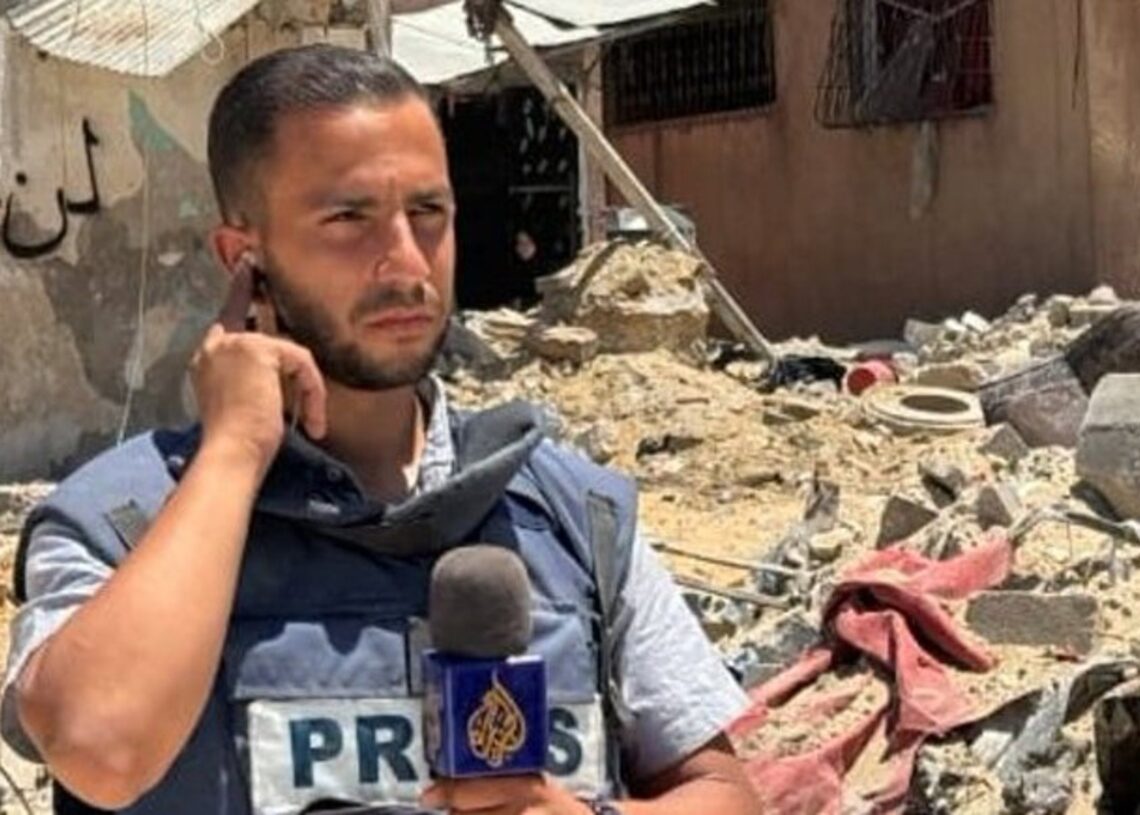 El periodista palestino Anas al SharifANAS AL SHARIF / X