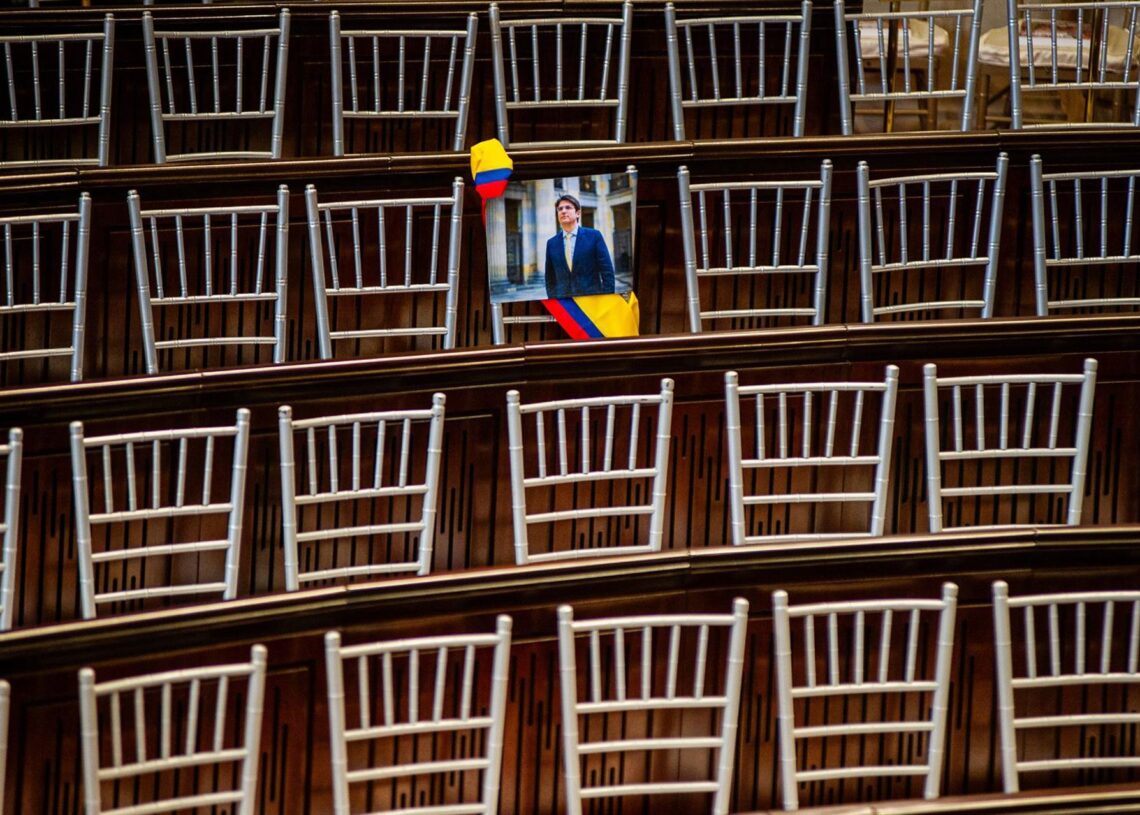 Una fotografía del senador colombiano Miguel Uribe Europa Press/Contacto/Sebastian Barros