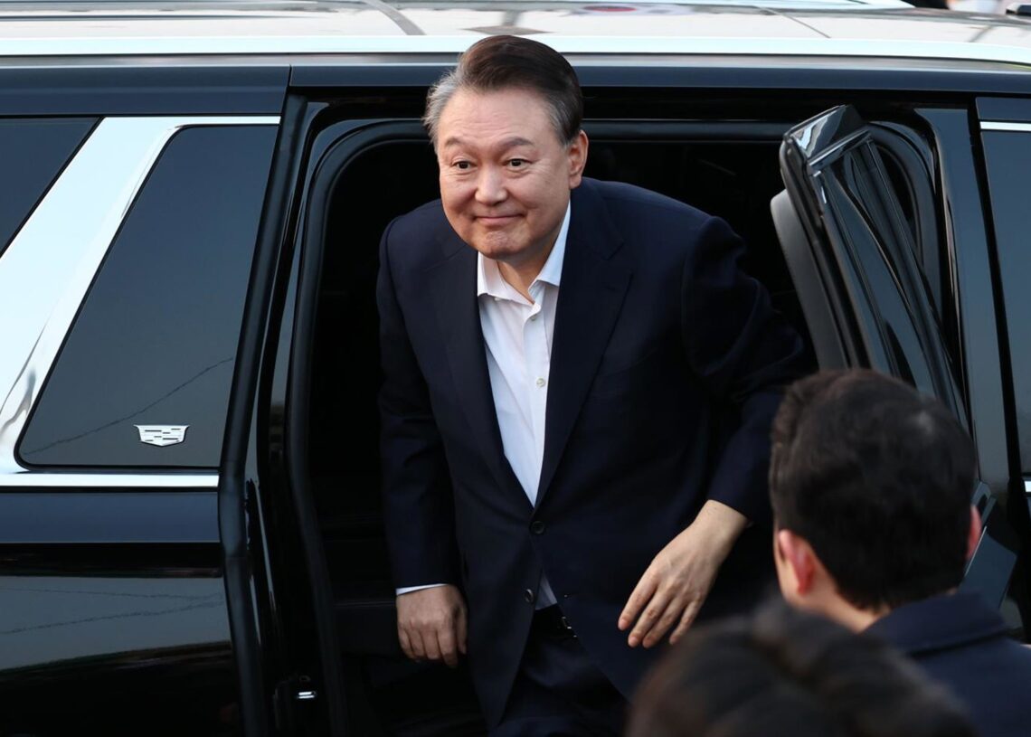 Archivo - El expresidente surcoreano Yoon Suk Yeol---/YNA/dpa - Archivo