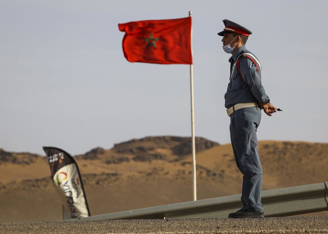 Archivo - Imagen de archivo de un Policía de MarruecosJULIEN DELFOSSE / DPPI Media / AFP7 / Europa Press