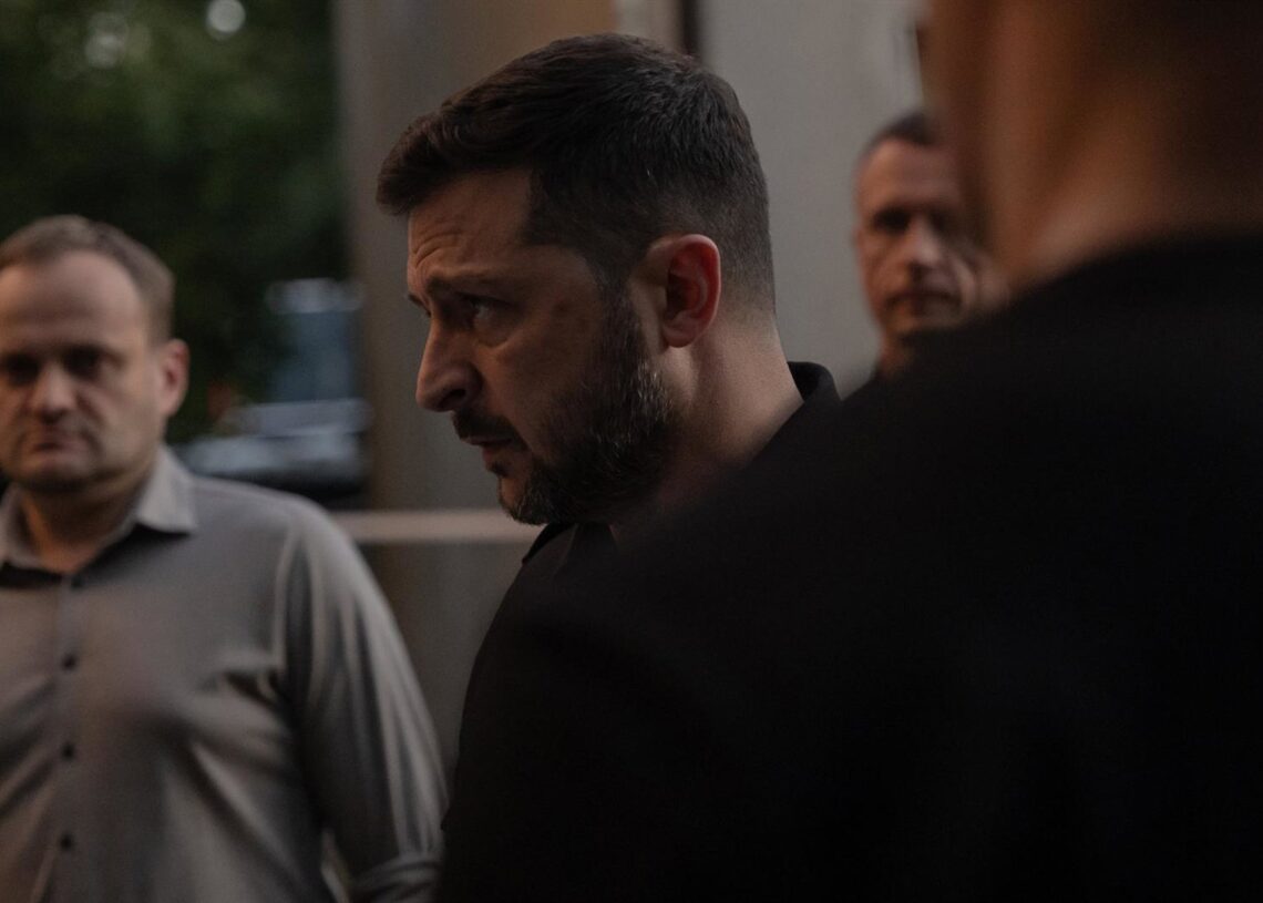 El presidente de Ucrania, Volodimir ZelenskiEuropa Press/Contacto/Svet Jacqueline