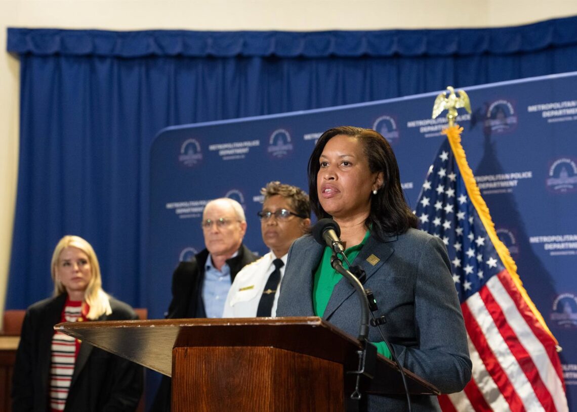 Archivo - La alcaldesa de Washington D.C., Muriel BowserEuropa Press/Contacto/Andrew Leyden - Archivo