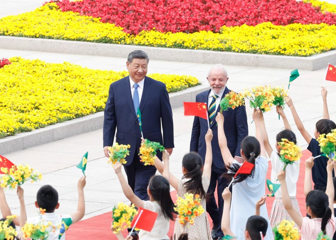 Archivo - Los presidentes de China y Brasil, Xi Jinping y Luiz Inacio Lula da Silva, en una imagen de archivoEuropa Press/Contacto/Huang Jingwen - Archivo