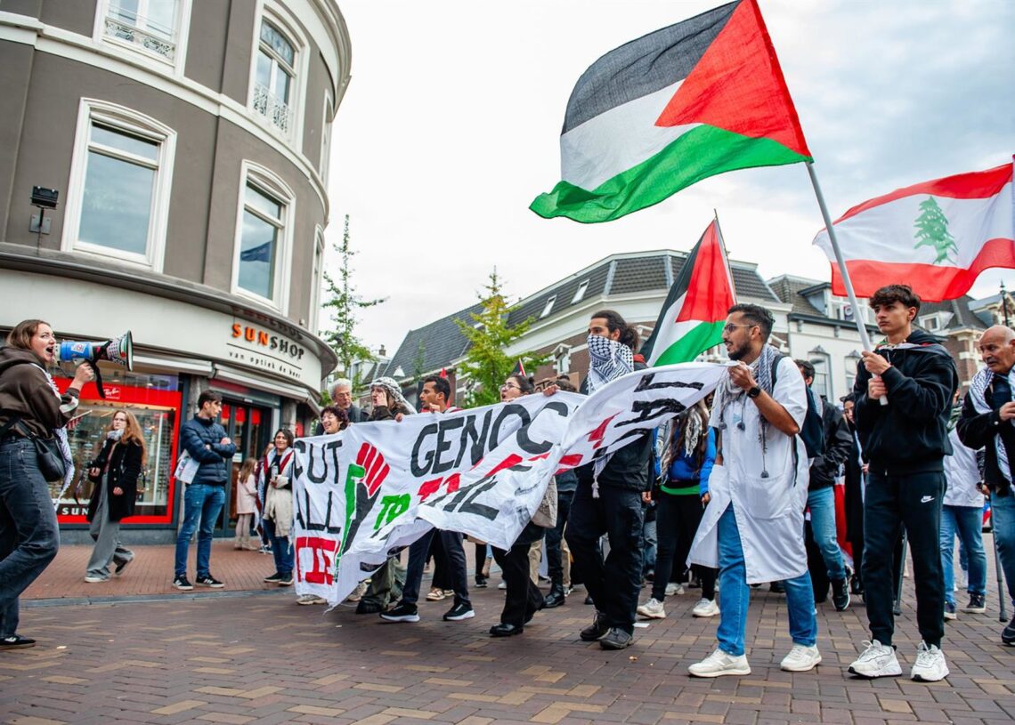 Archivo - Una protesta a favor de Palestina en Nimega, en Países BajosEuropa Press/Contacto/Ana Fernandez - Archivo