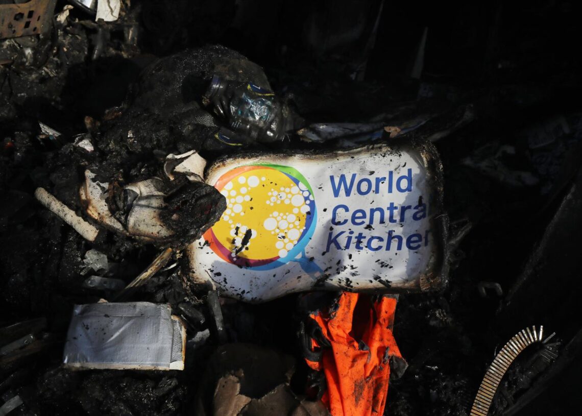 Archivo - Un vehículo dañado de World Central Kitchen (WCK) en la Franja de Gaza (Archivo)Omar Ashtawy/APA Images via ZUMA / DPA - Archivo