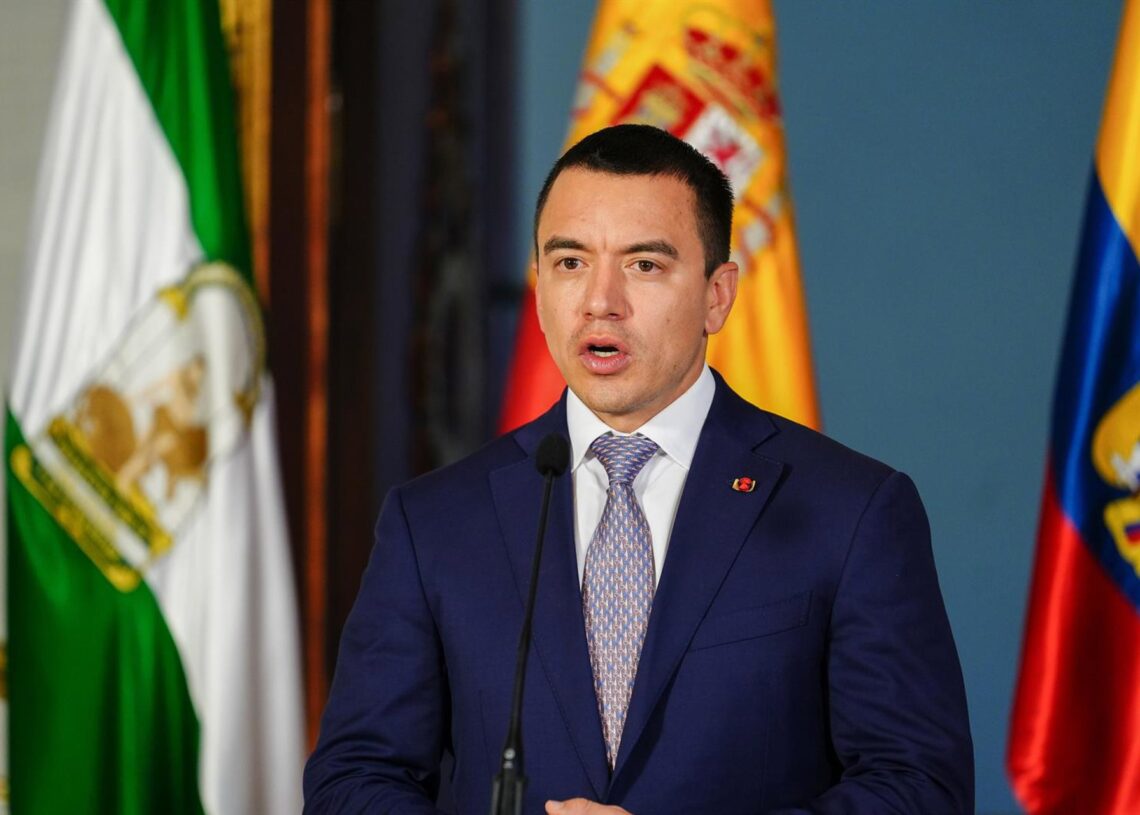 Archivo - El presidente de Ecuador, Daniel NoboaFrancisco J. Olmo - Europa Press - Archivo