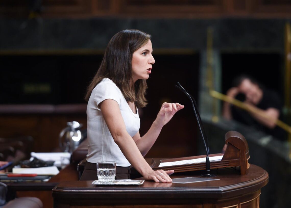 Archivo - La secretaria general de Podemos y exministra de Derechos Sociales, Ione BelarraEuropa Press/Contacto/Gustavo Valiente - Archivo