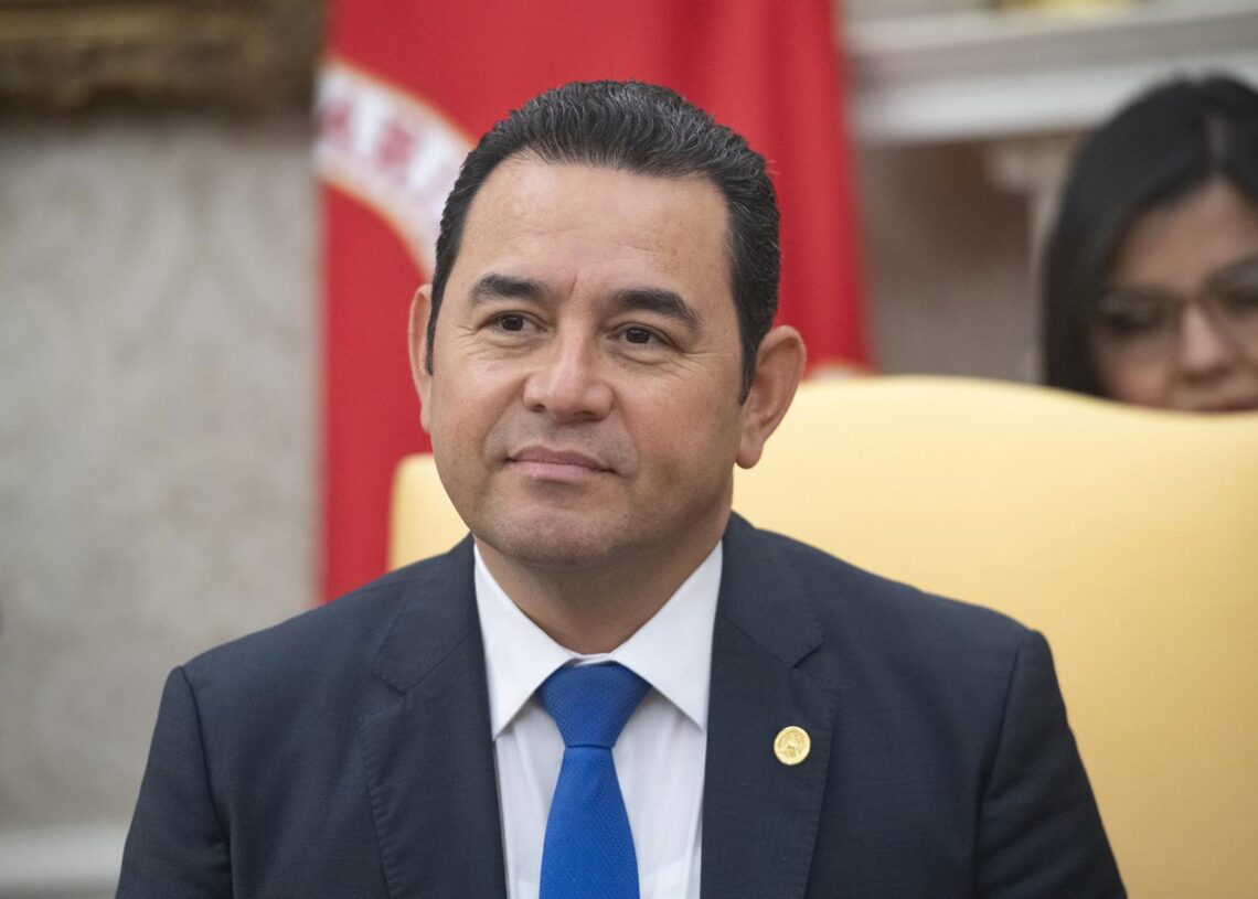 Archivo - Imagen de archivo del expresidente de Guatemala Jimmy MoralesEuropa Press/Contacto/Ron Sachs - Archivo