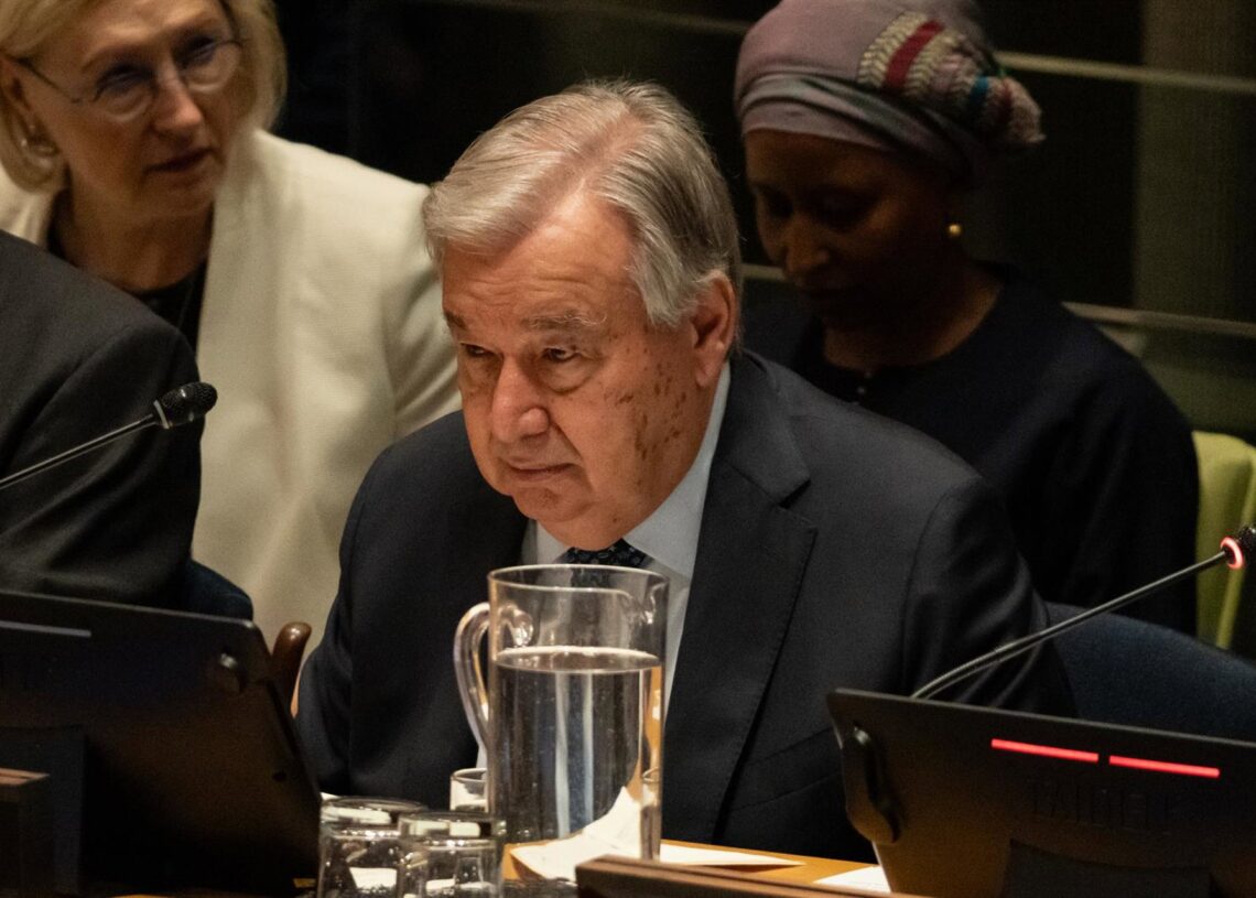 El secretario general de Naciones Unidas, António Guterres Europa Press/Contacto/Lev Radin