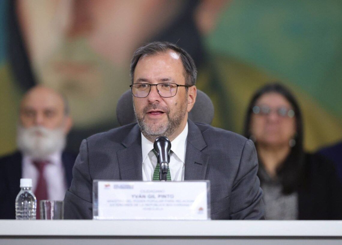 El ministro de Exteriores de Venezuela, Yván GilEL MINISTRO DE EXTERIORES DE VENEZUELA EN TELEGRAM