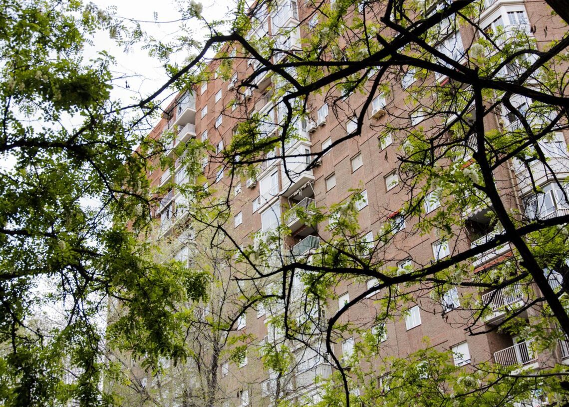 Archivo - Un edificio del distrito de Arganzuela, en Madrid (España)Carlos Luján - Europa Press - Archivo