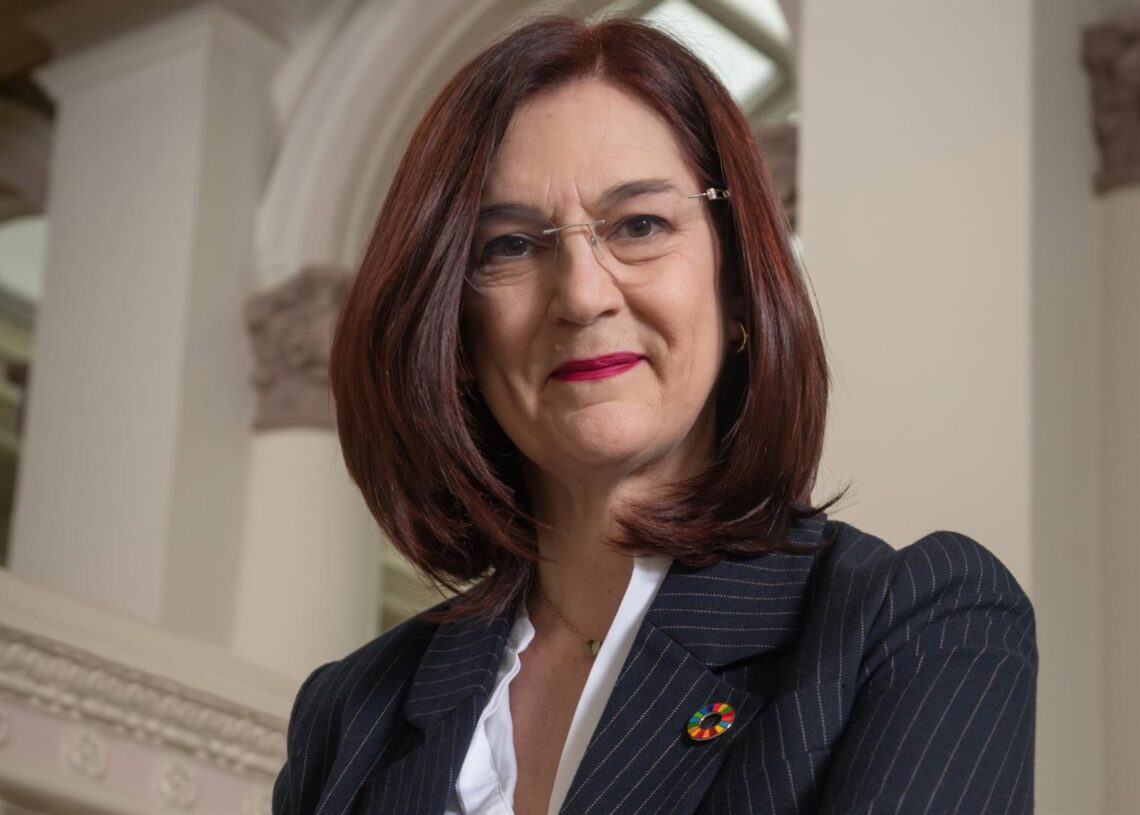 Archivo - La presidenta de la Comisión Nacional de los Mercados y la Competencia (CNMC), Cani FernándezCNMC - Archivo