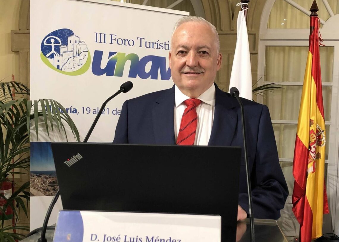 El presidente de la Unión Nacional de Agencias de Viajes (UNAV), José Luis Méndez.UNAV