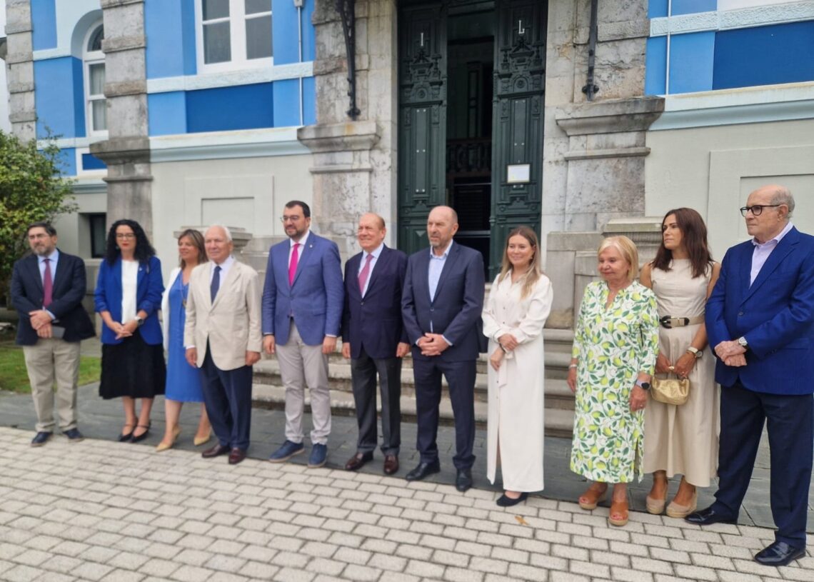 Adrián Barbón, en el centroGOBIERNO DE ASTURIAS