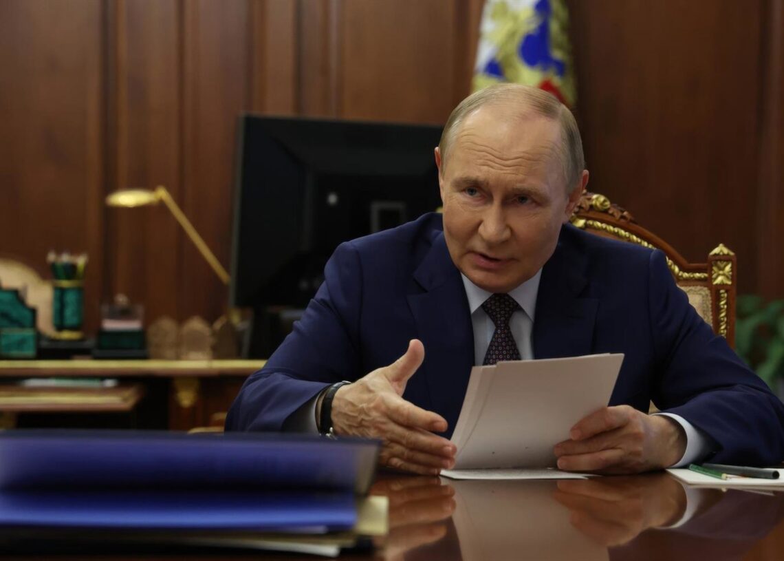Vladimir Putin, presidente de RusiaEuropa Press/Contacto/Vyacheslav Prokofyev/Kremlin