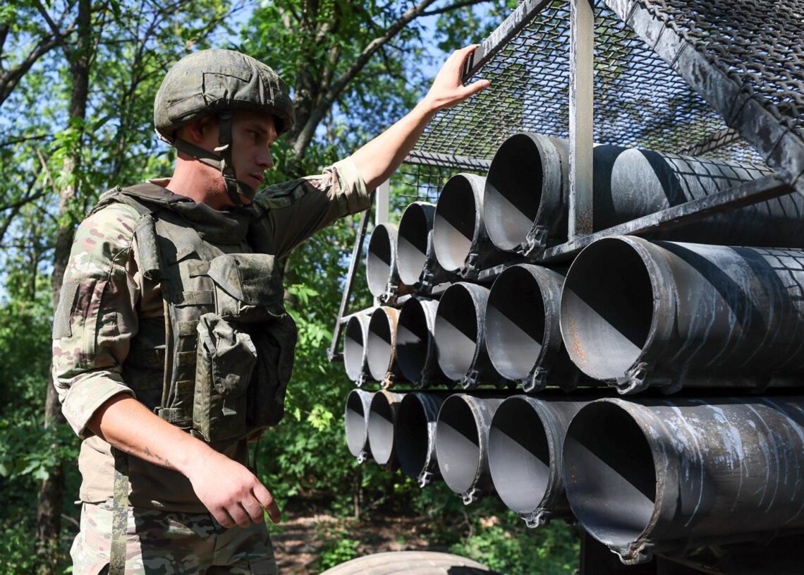 Efectivos militares rusos desplegados en la región ucraniana de DonetskEuropa Press/Contacto/Dmitry Yagodkin