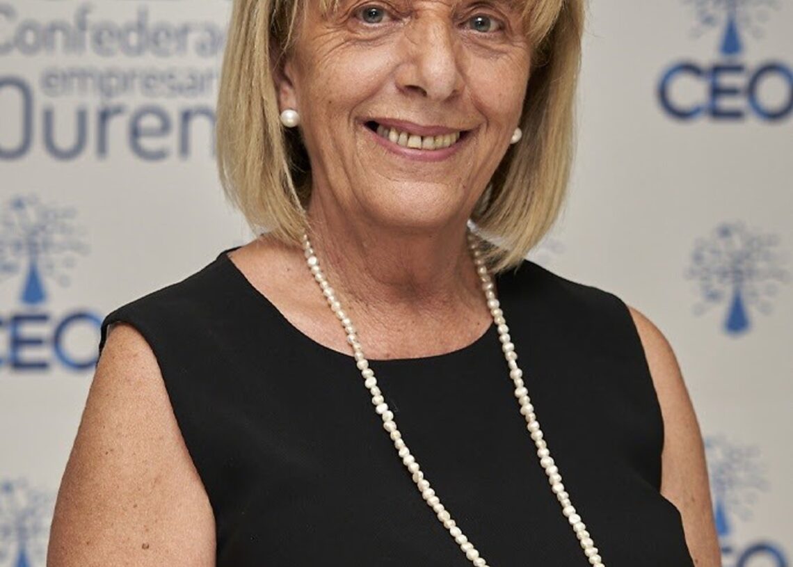 Marisol Novoa, presidenta de los empresarios de OurenseCEO