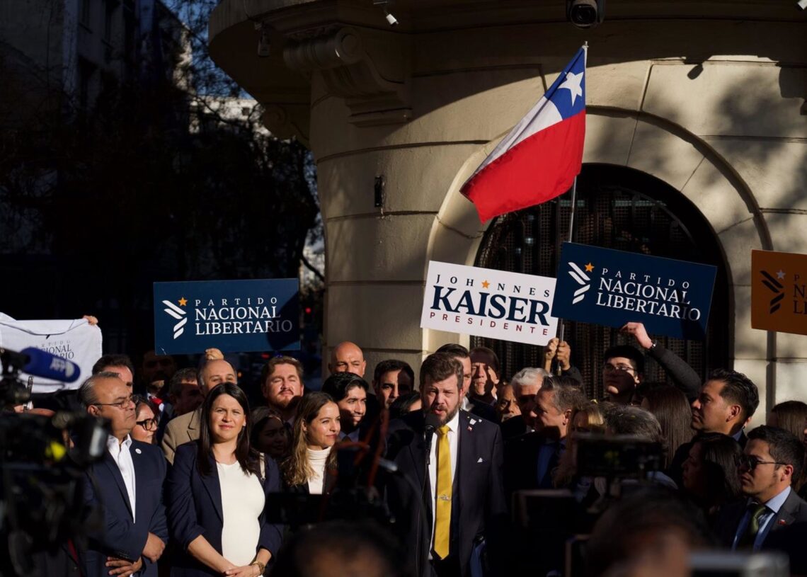 El líder del Partido Nacional Libertario (PNL) presenta su candidatura a las elecciones presidenciales de noviembrePARTIDO NACIONAL LIBERTARIO, EN X