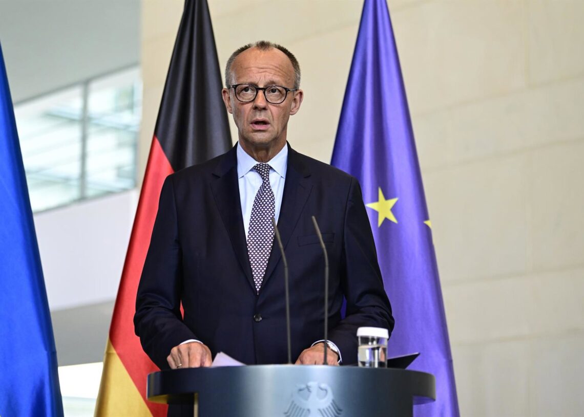 Friedrich Merz, canciller de AlemaniaFabian Sommer/dpa