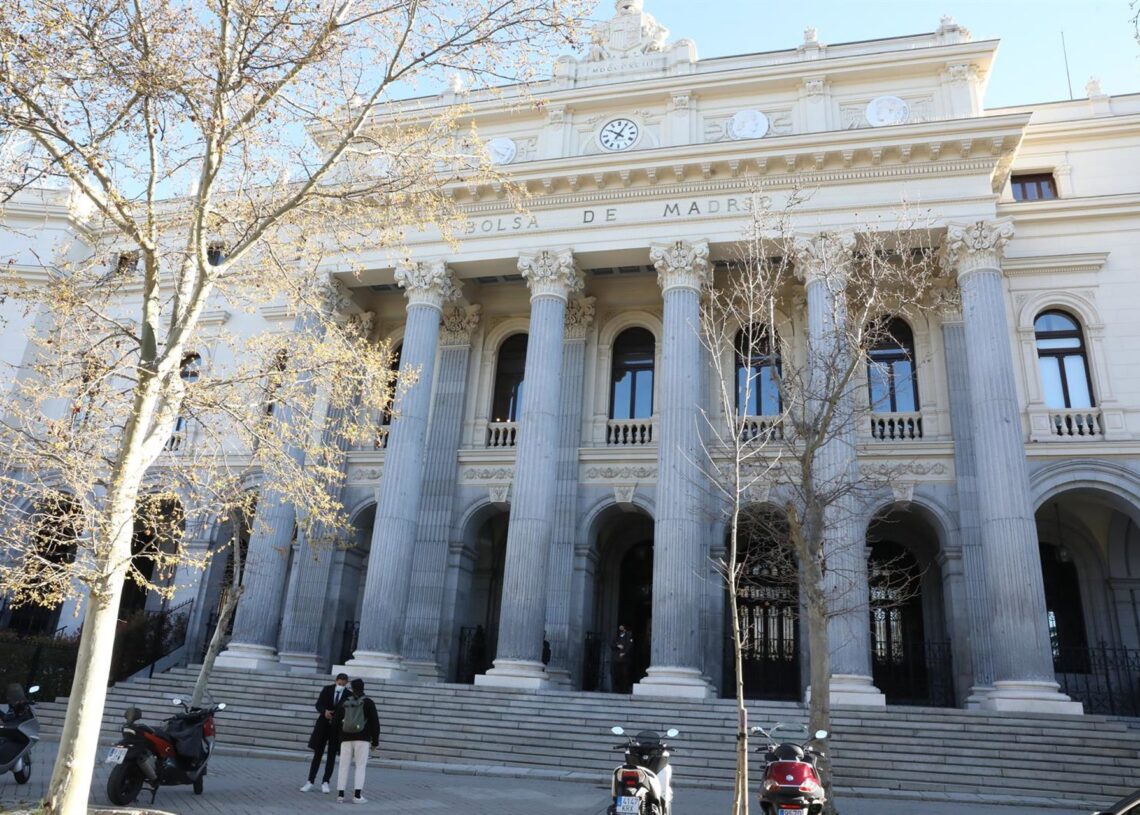 Archivo - Exterior del Palacio de la Bolsa, en Madrid (España).Marta Fernández Jara - Europa Press - Archivo
