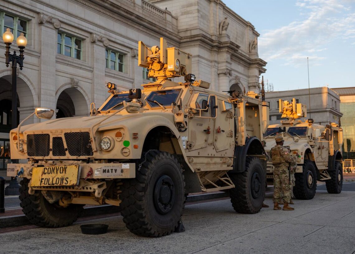 Despliegue de la Guardia Nacional en Washington D.C., Estados UnidosTom Hudson/ZUMA Press Wire/dpa