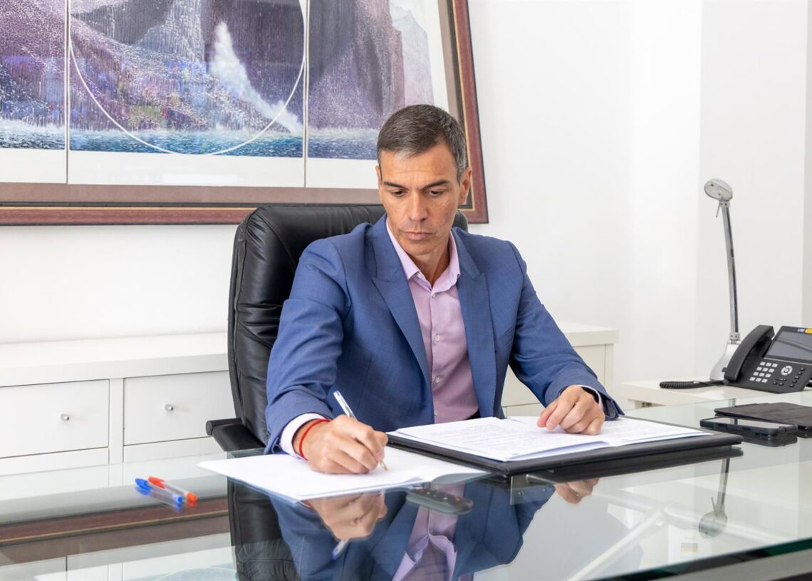 El presidente del Gobierno, Pedro Sánchez. Pool Moncloa
