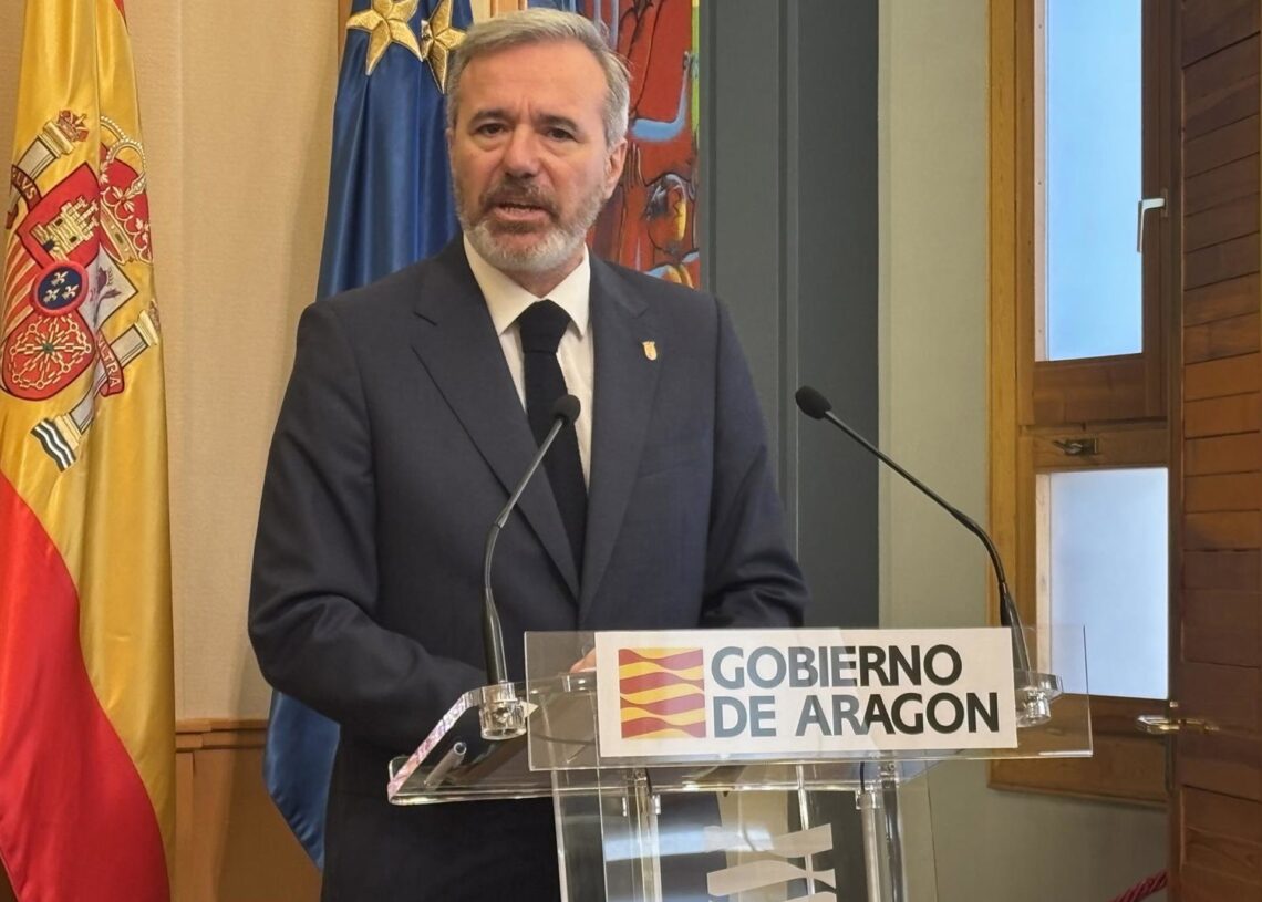 El presidente del Gobierno de Aragón, Jorge Azcón.EUROPA PRESS.