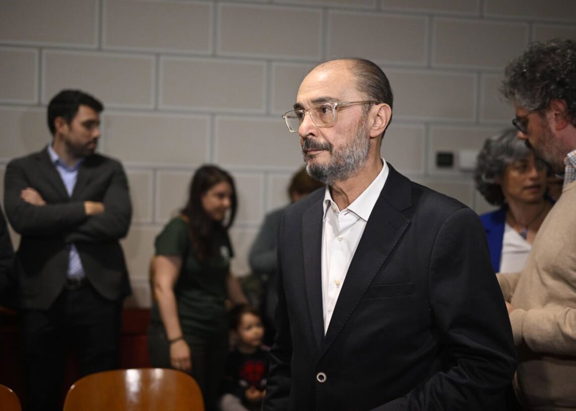 Archivo - El expresidente de Aragón Javier Lambán. Marcos Cebrián - Europa Press - Archivo
